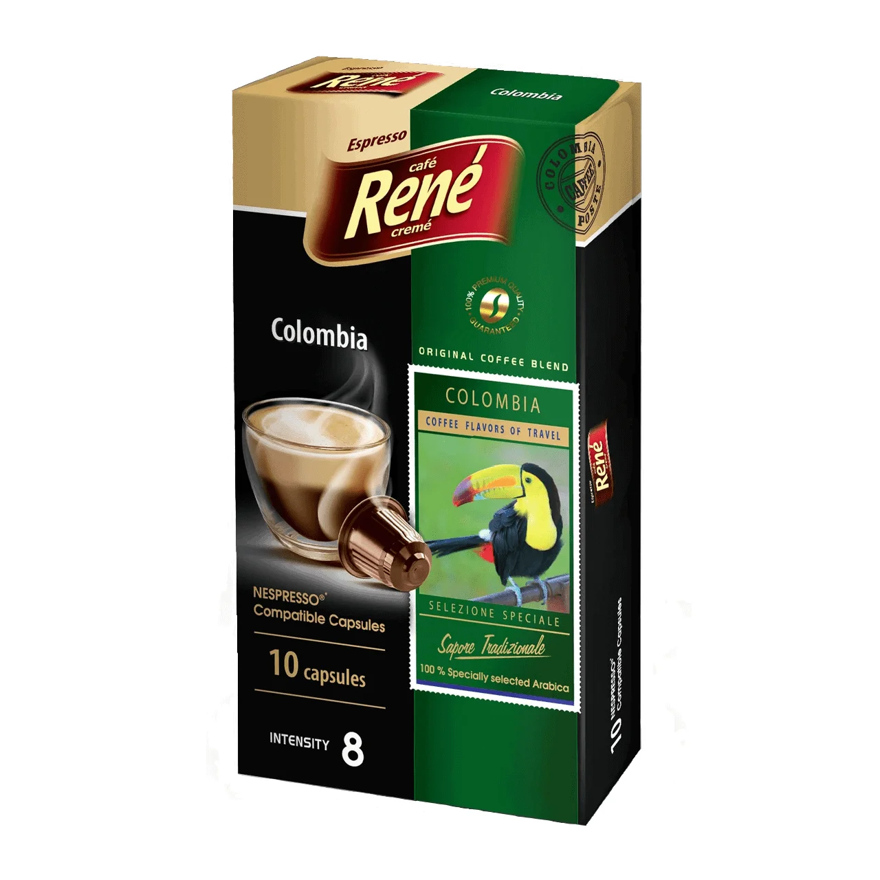 1018-colombia-rene Кофе в капсулах Nespresso Rene Colombia — изображение 1