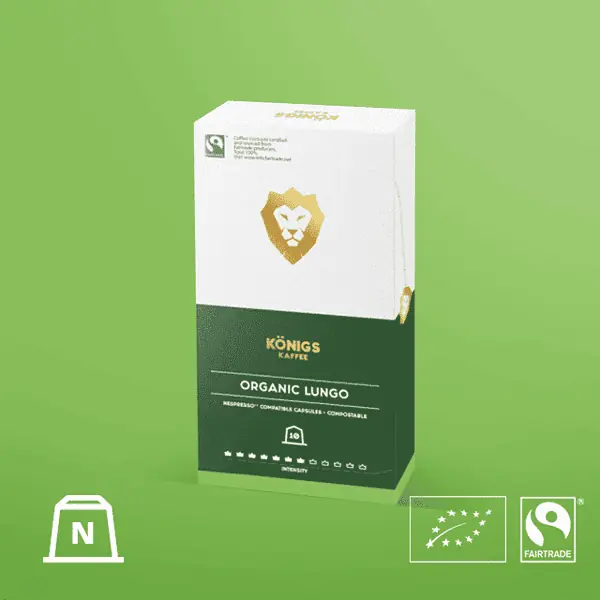 Кофе в капсулах Konigs Nespresso Organic Lungo