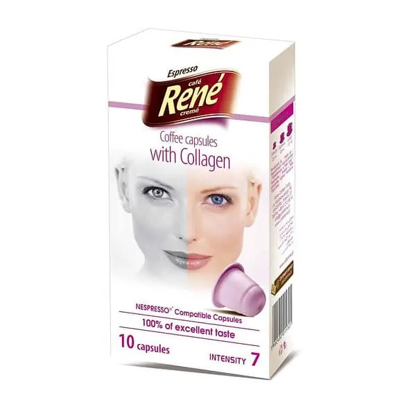 Кофе в капсулах Rene Nespresso Collagen