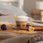 Капучино с банановыми чипсами и капсулой Nespresso