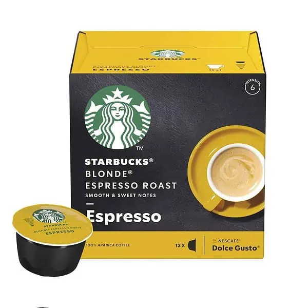 Кофе в капсулах Dolce Gusto Starbucks Blonde Espresso (12 порций)
