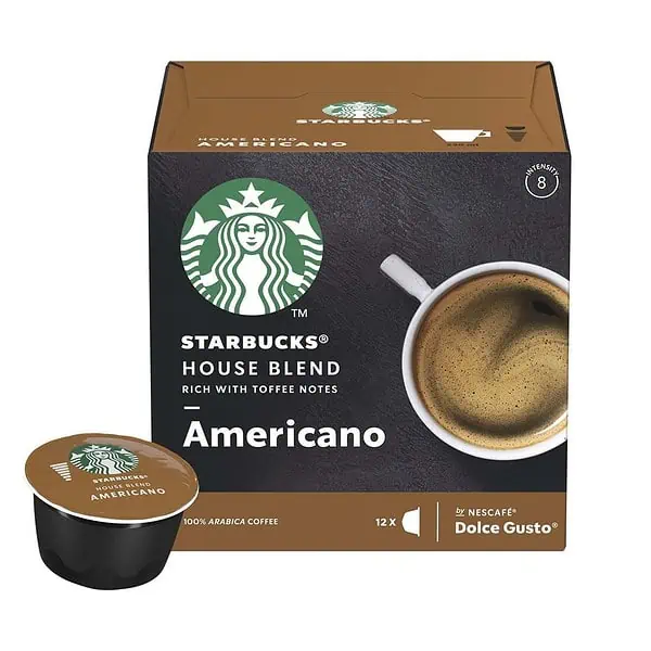 Кофе в капсулах Dolce Gusto Starbucks House Americano (12 порций)