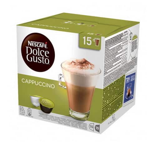 Кофе в капсулах dolce gusto cappuccino (15 порций)