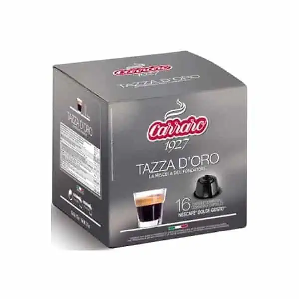 Кофе в капсулах Carraro Dolce Gusto Tazza D'Oro
