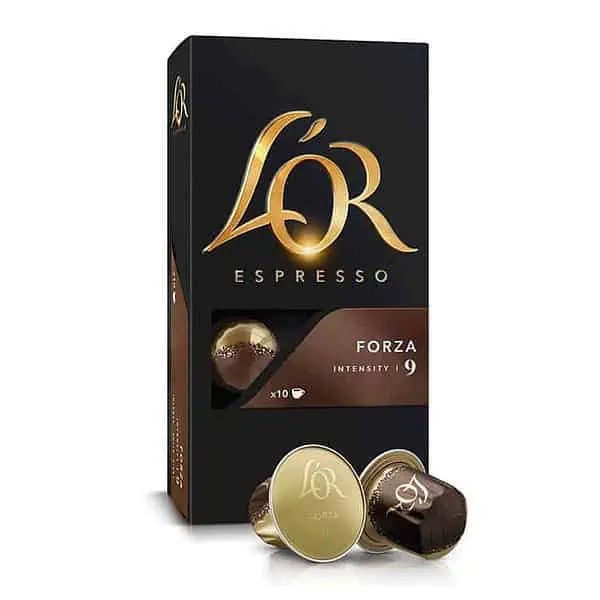 Кофе в капсулах Lor Nespresso Espresso Forza