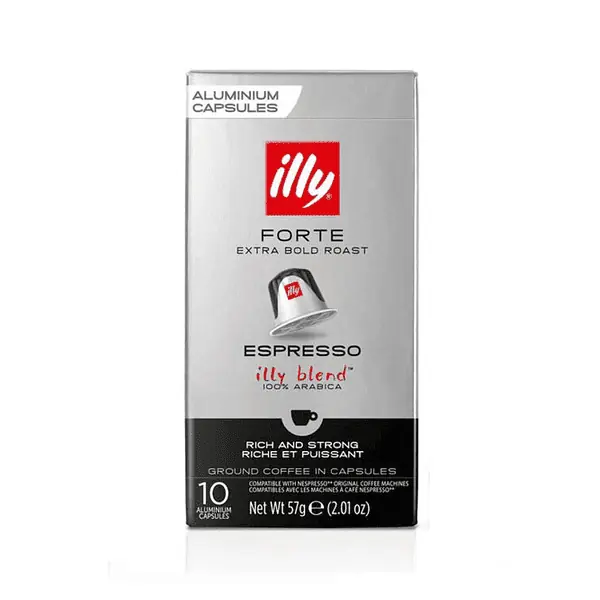 Кофе в капсулах Illy Nespresso Forte Extra Bold