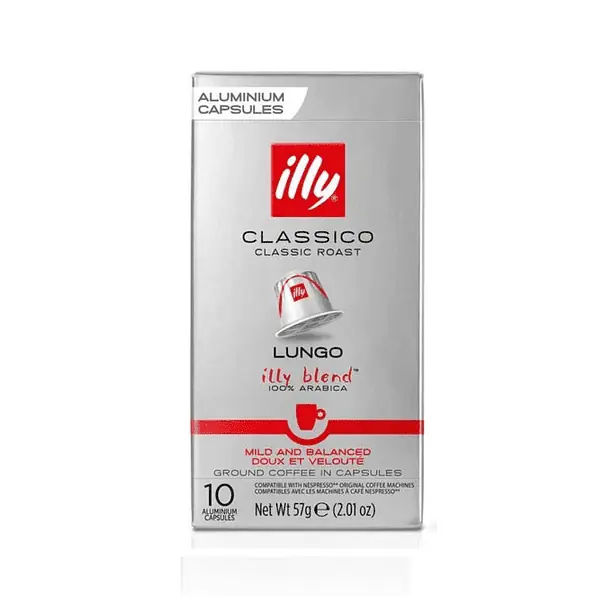 Кофе в капсулах Illy Nespresso Lungo Classico