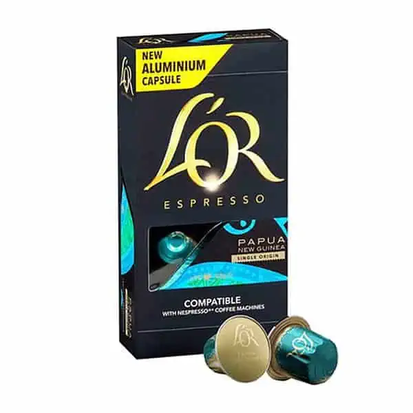 Кофе в капсулах Lor Nespresso Espresso Papua New Guinea Highlines