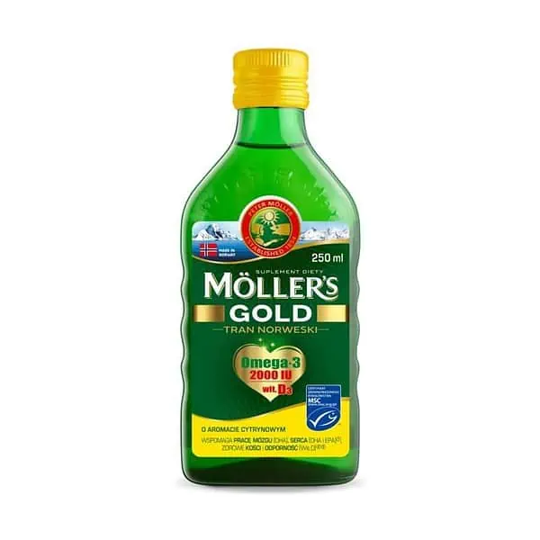 Mollers Omega-3 Рыбий жир Gold