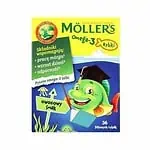 Mollers Omega-3 Рыбий жир (для детей) 36 капсул Фруктовый