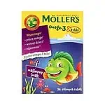 Mollers Omega-3 Рыбий жир (для детей) 36 капсул Малиновый