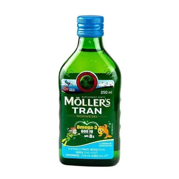 Mollers Omega-3 рыбий жир (фруктовый)