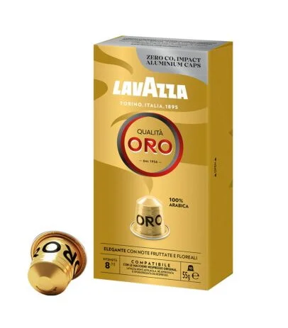 Кофе в капсулах lavazza nespresso qualita oro