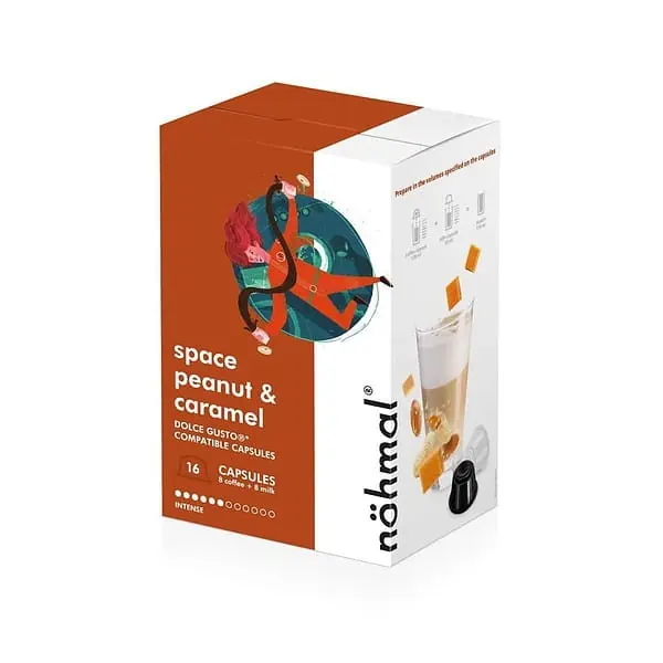 Nohmal Space Peanut and Caramel Dolce Gusto (8 порций)