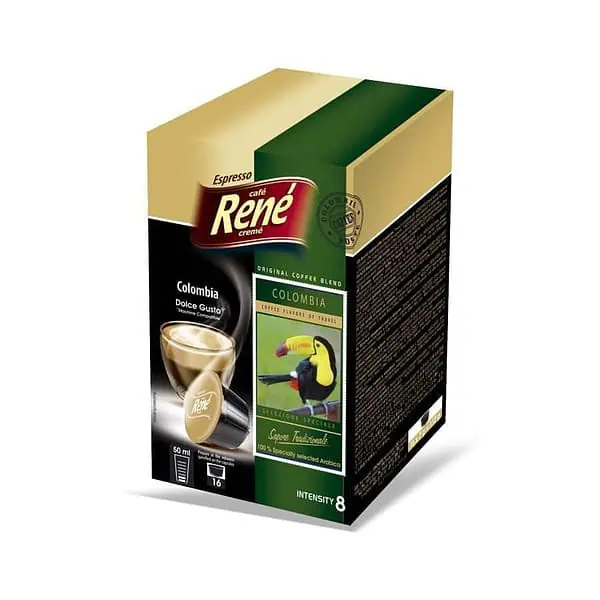 Кофе в капсулах Rene Dolce Gusto Colombia
