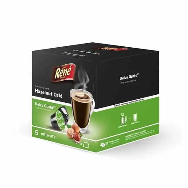 Кофе в капсулах Rene Dolce Gusto Hazelnut Cafe (16 порций)