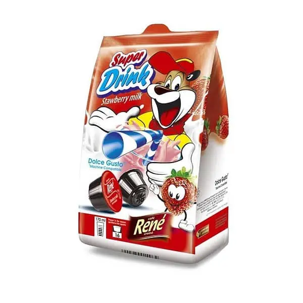 Кофе в капсулах Rene Dolce Gusto Kids Strawberry