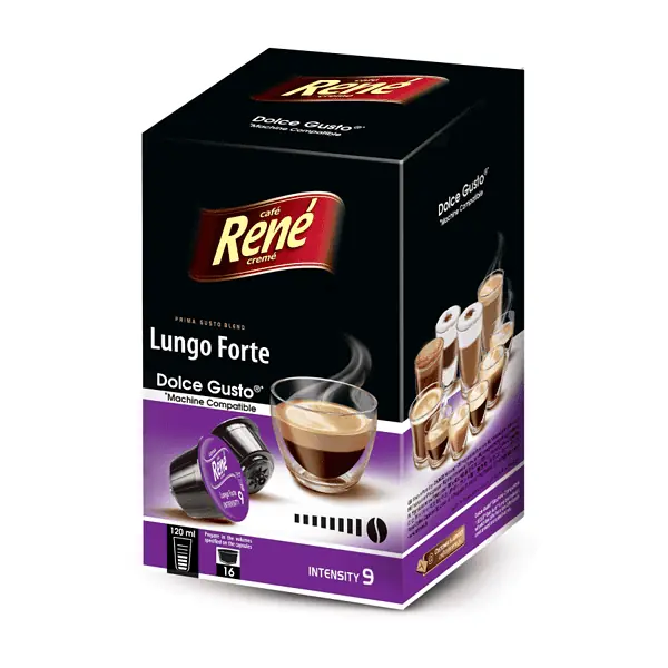 Кофе в капсулах Rene Dolce Gusto Lungo Forte