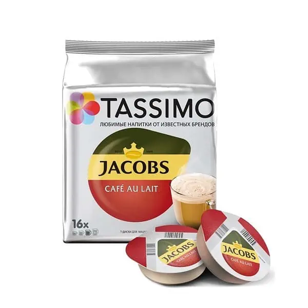 Tassimo Jacobs Cafe au Lait (16 порций)