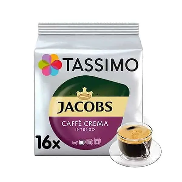 Кофе в капсулах Tassimo Jacobs Caffe Crema Intenso (16 порций)
