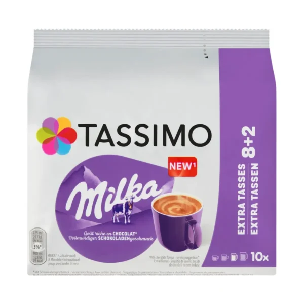 Tassimo Milka Extra 8+2 (10 порций)