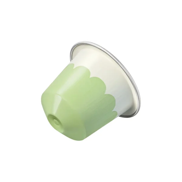 Зеленая насадка для кофемашины Nespresso.