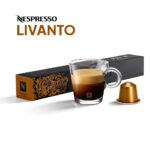 Капсулы Nespresso Livanto и чашка эспрессо