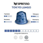 Капсула Nespresso Tokyo Lungo, средняя обжарка.