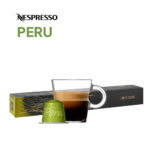 Капсулы кофе Nespresso Перу и чашка эспрессо