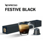 Nespresso Festive Black капсулы и эспрессо