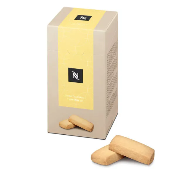 Nespresso Sweets печенье Lemon Flavoured Shortbread
