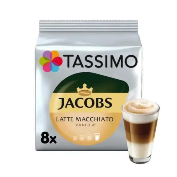 Tassimo Jacobs Latte Macchiato Vanilla (8 порций)