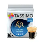 Tassimo L'OR Café Long Décaféiné (16 порций)